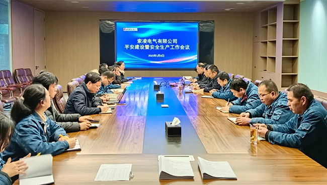 ballbet贝博电气年度安全工作会议:压实责任,护航发展