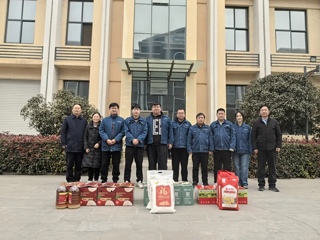 ballbet贝博电气新春慰问送关怀，节前安全督导保平安