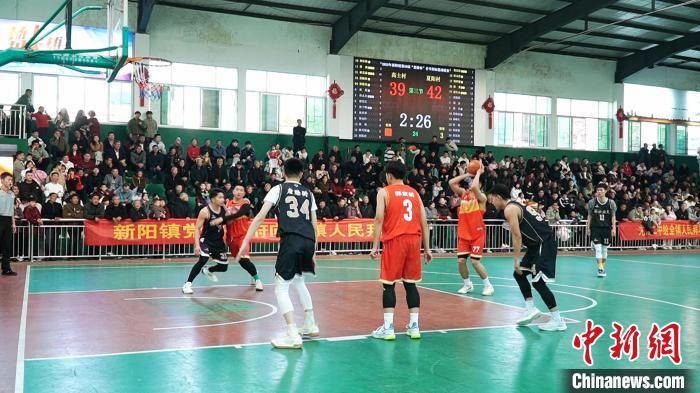 尤溪村BA点燃新春激情 15支队伍角逐乡村篮球盛宴