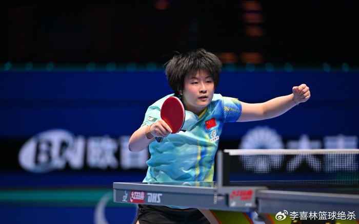 19岁覃予萱力克日乒名将早田希娜晋级16强 孙颖莎