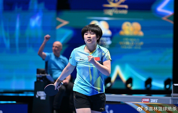 19岁覃予萱力克日乒名将早田希娜晋级16强 孙颖莎